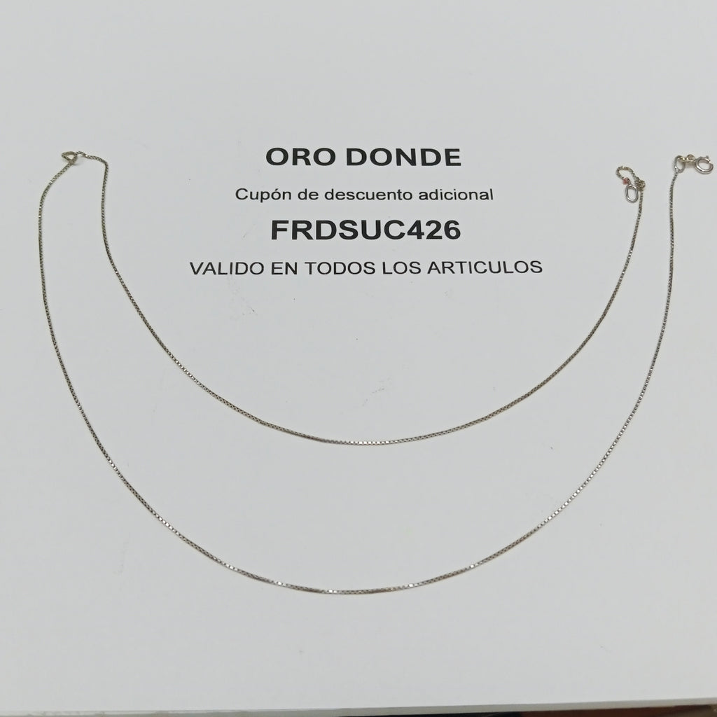 CADENA ORO 10 K 1,10 GRMS (SEMINUEVO)