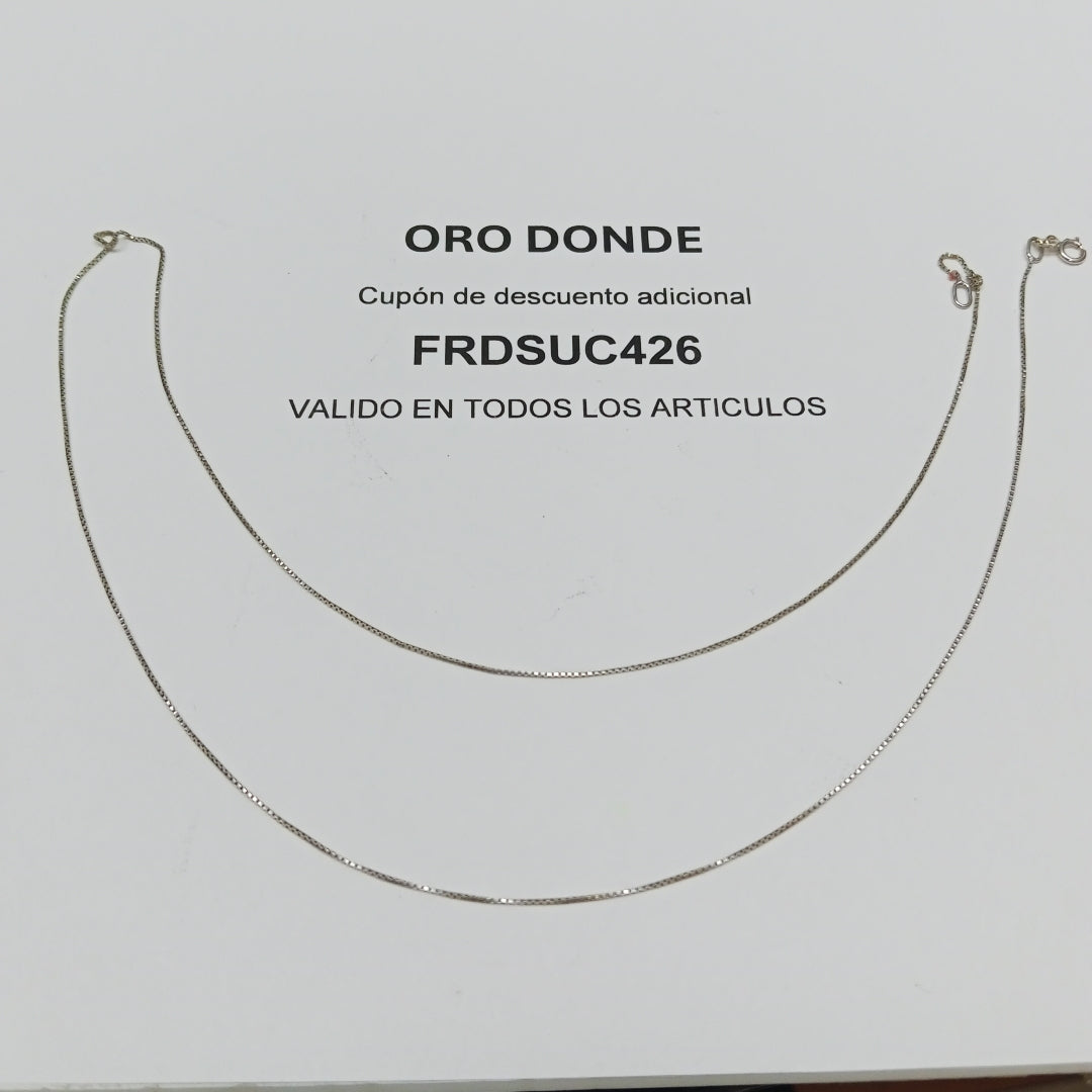 CADENA ORO 10 K 1,10 GRMS (SEMINUEVO)