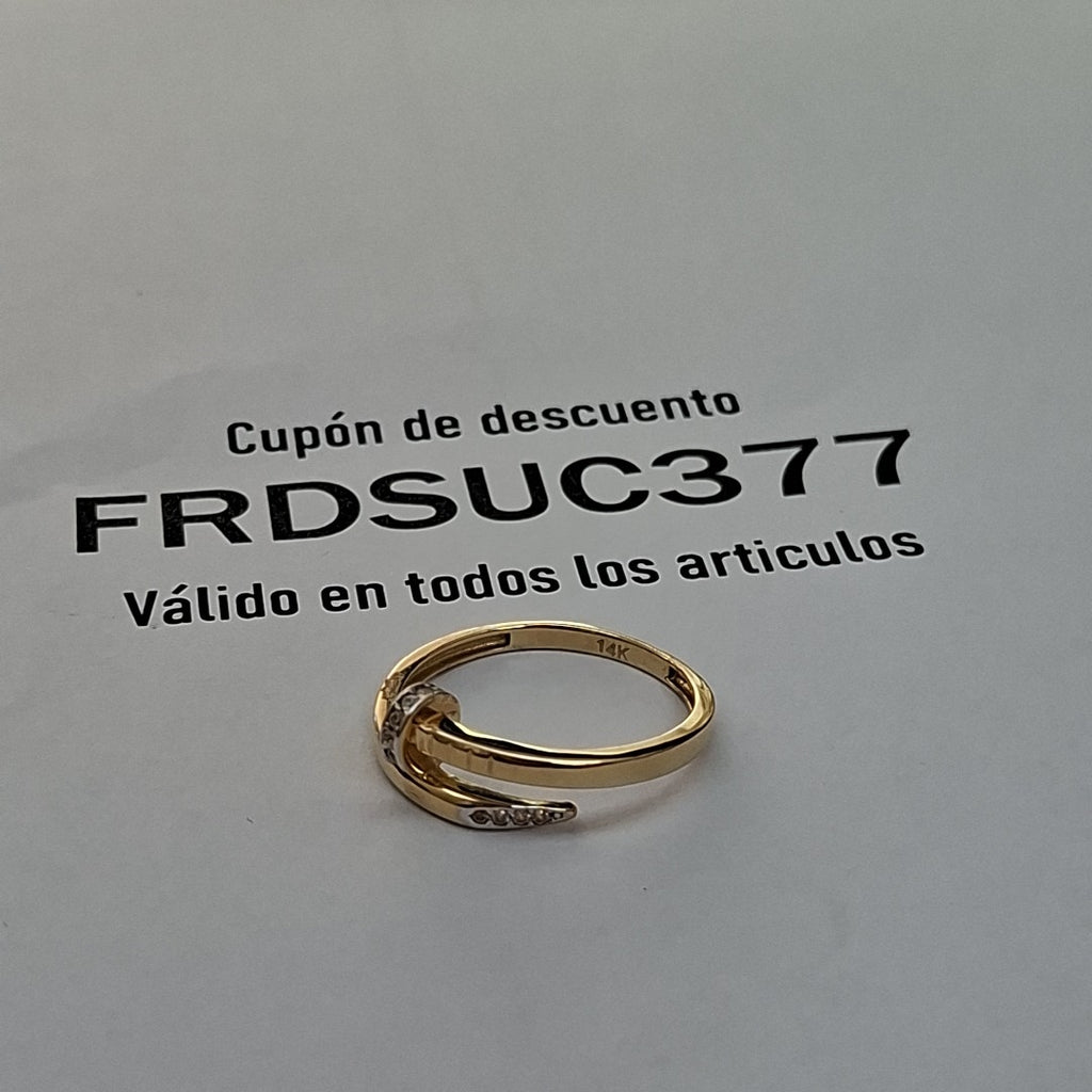 ANILLOS DAMA ORO 14K 2.1 (NUEVO)