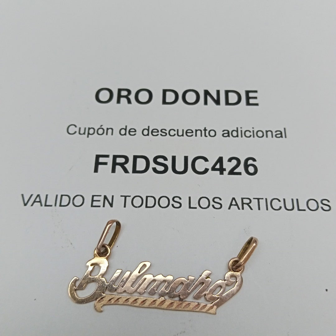 DIJE ORO 8 K 2,00 GRMS (SEMINUEVO)