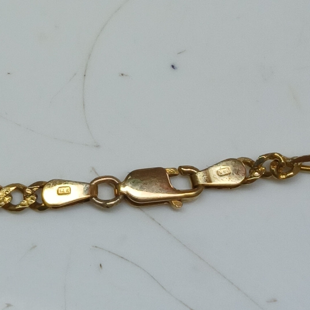 CADENA ORO 14 K 8.9 GRMS (SEMINUEVO)