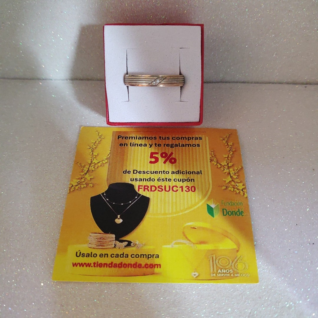 ARGOLLA ORO 10 K 2.3 GRMS (SEMINUEVO)