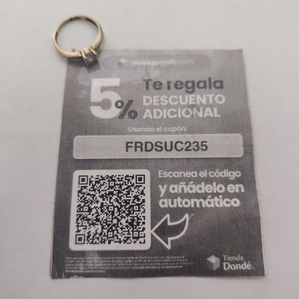 ANILLITO ORO 10 K 1.8 GRMS (SEMINUEVO)