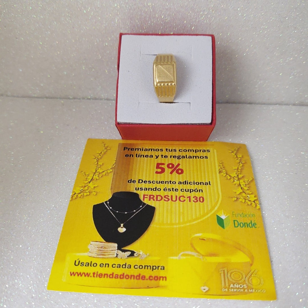 ANILLO ORO 18 K 1,70 GRMS (SEMINUEVO)