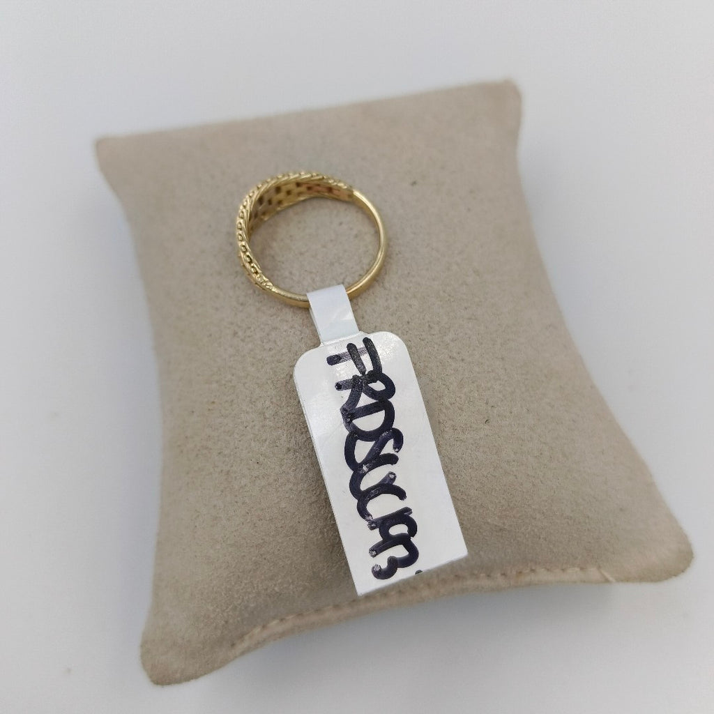 ANILLO ORO 14 K 2,50 GRMS (SEMINUEVO)