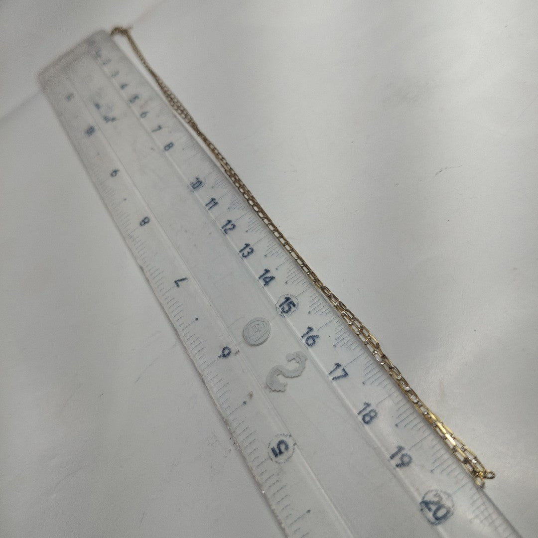CADENA ORO 10 K 0.9 GRMS (SEMINUEVO)