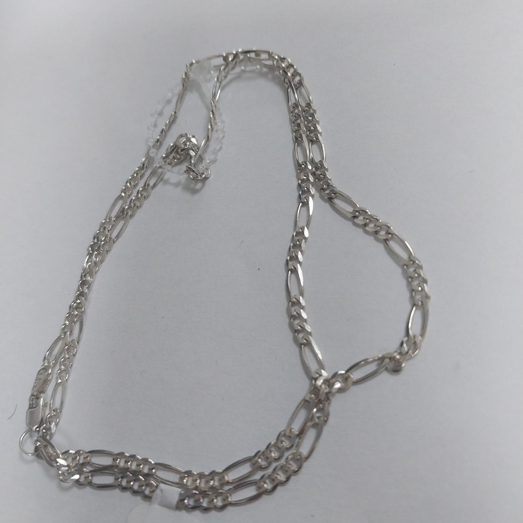 CADENA TEJIDO 3X1 PLATA .925 55 CM 7.5 GR (NUEVO)