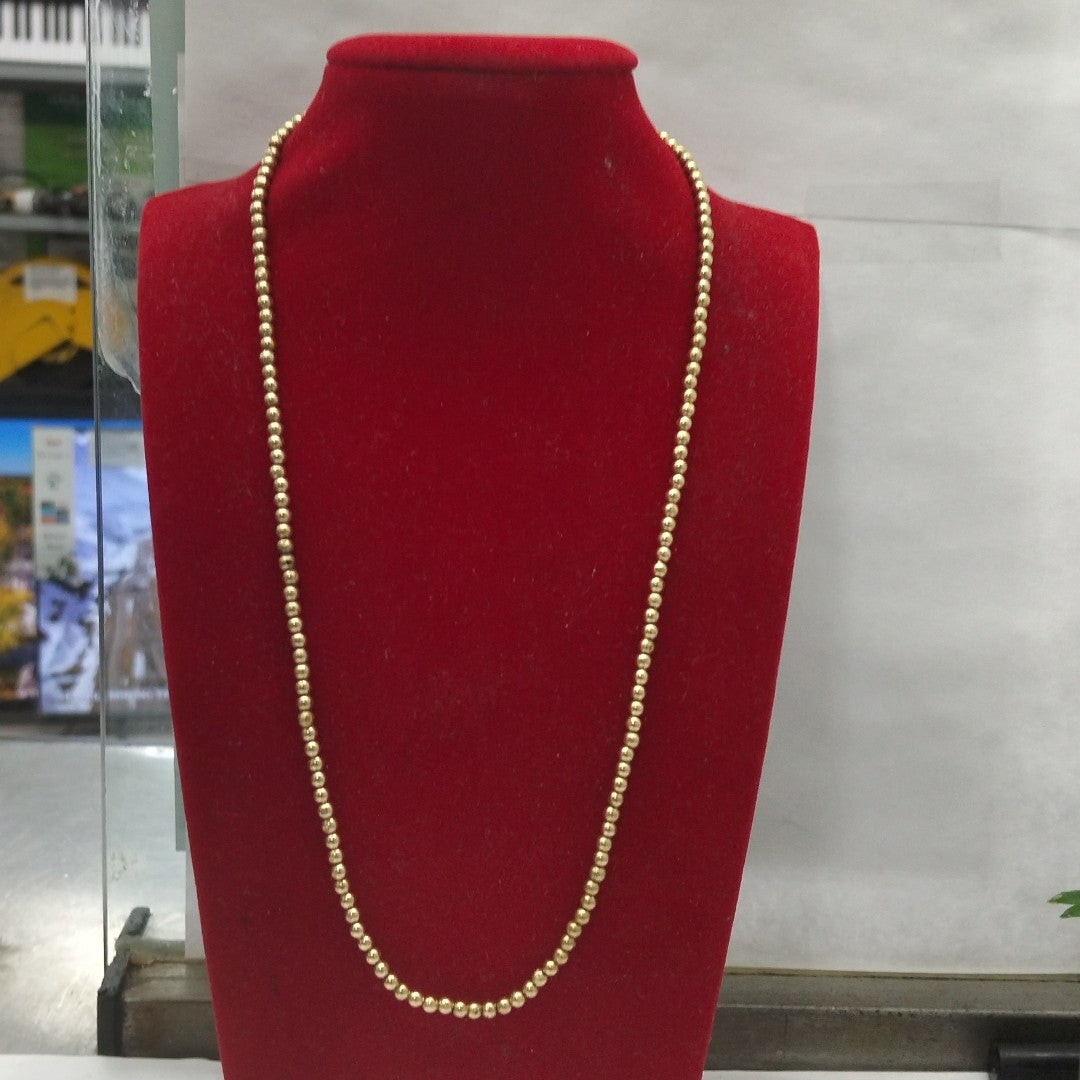 GARGANTILLA ORO 14 K 16.2 GRMS (SEMINUEVO)