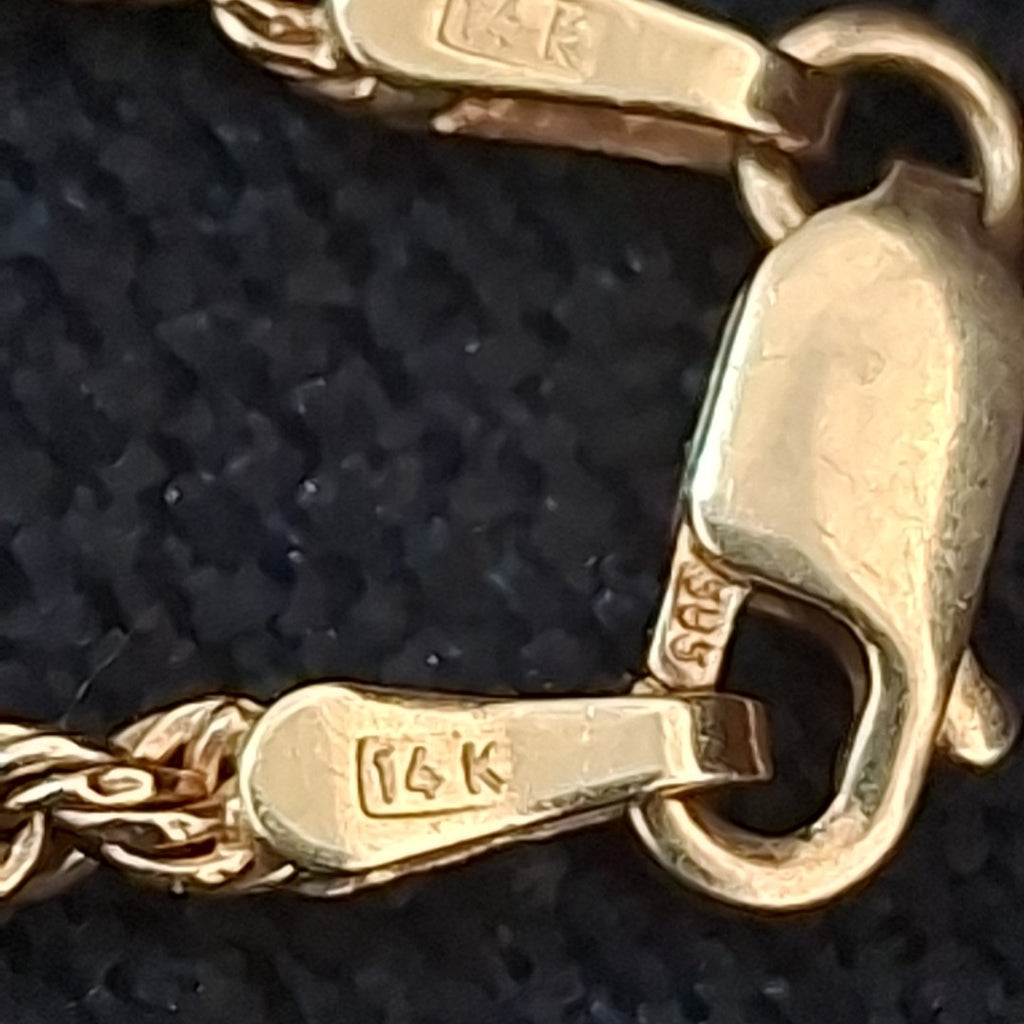 CADENA ORO 14 K 3.4 GRMS (SEMINUEVO)