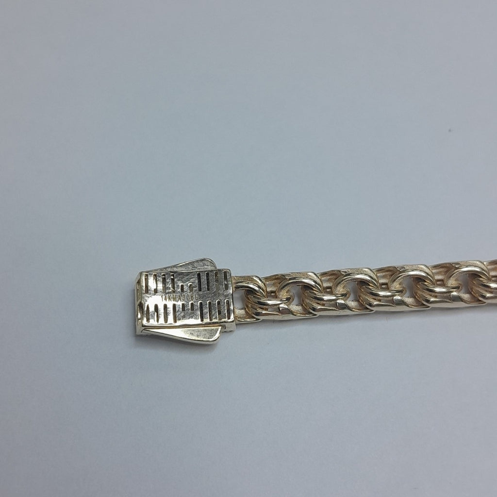 PULSERAS CABALLERO ORO 14K 11 (NUEVO)