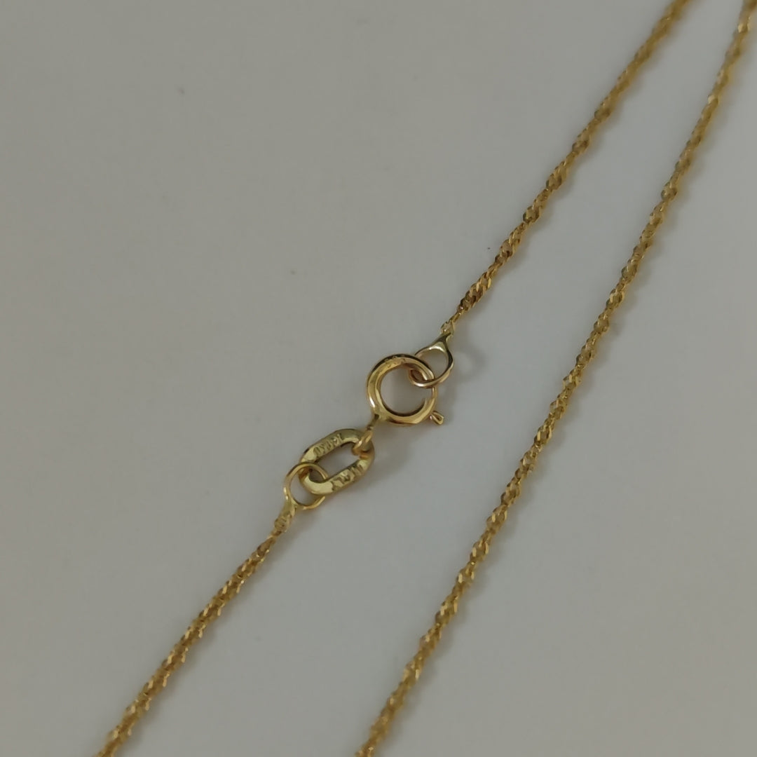 GARGANTILLA ORO 14 K 1.5 GRMS (SEMINUEVO)