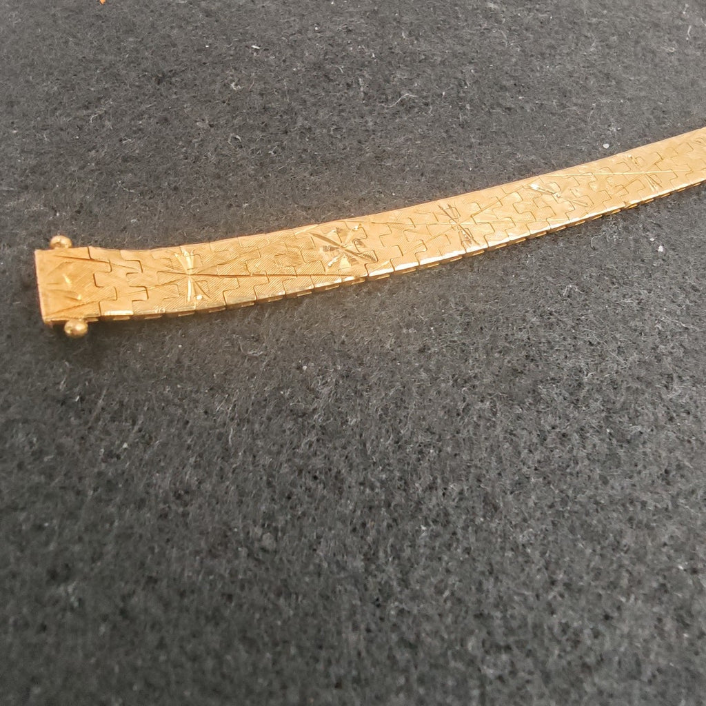 BRAZALETE ORO 18 K 20.6 GRMS (SEMINUEVO)