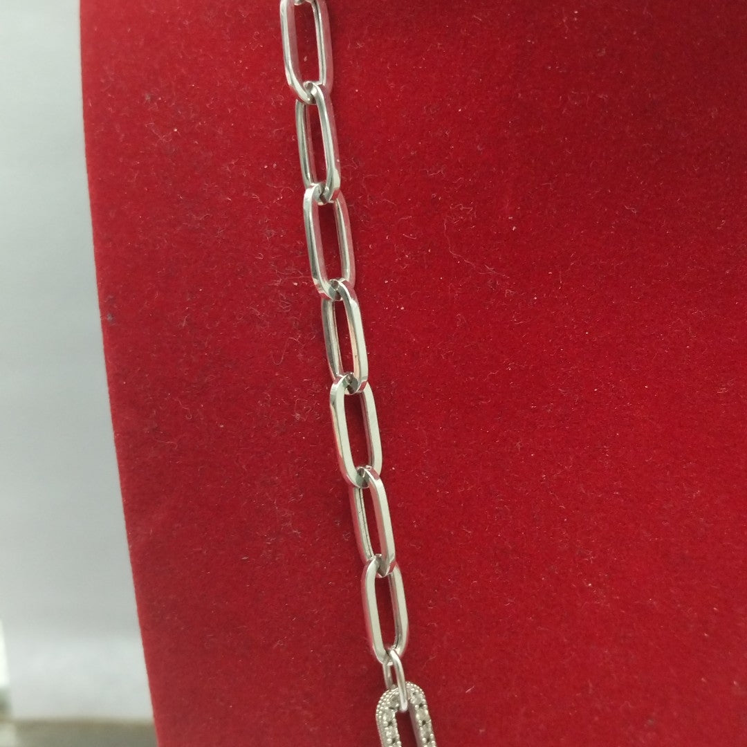 CADENA ORO BLANCO 14 K 8.2 GRMS (SEMINUEVO)