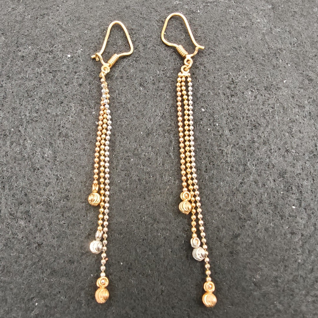 ARETES PAR ORO 14 K 3.1 GRMS (SEMINUEVO)