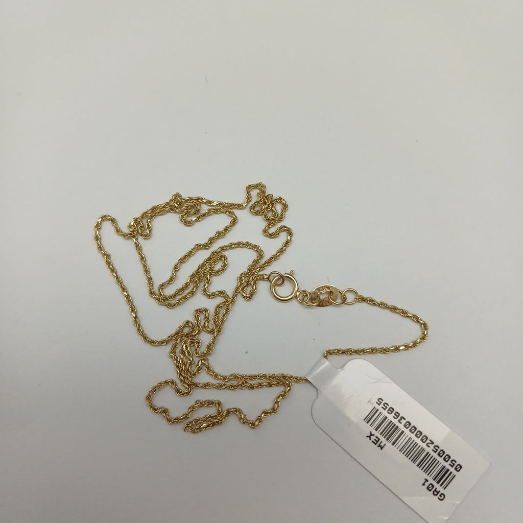 CADENA TORZAL 14K 55 CM 2.9 GR (NUEVO)