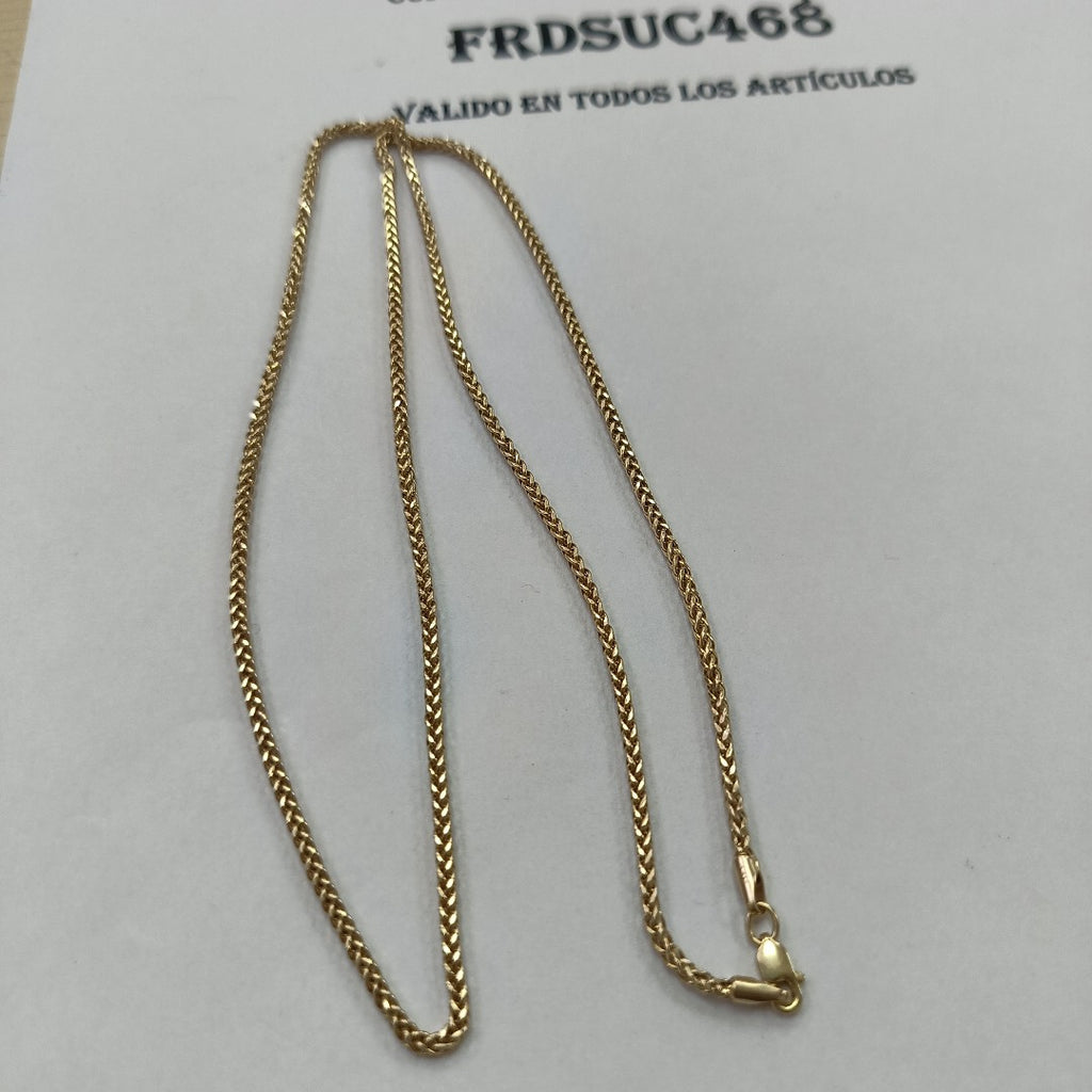 CADENA ORO 14 K 4.6 GRMS (SEMINUEVO)