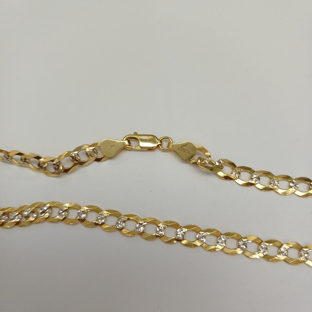 CADENA ESLABONES 14K 60 CM 16.8 GR (NUEVO)