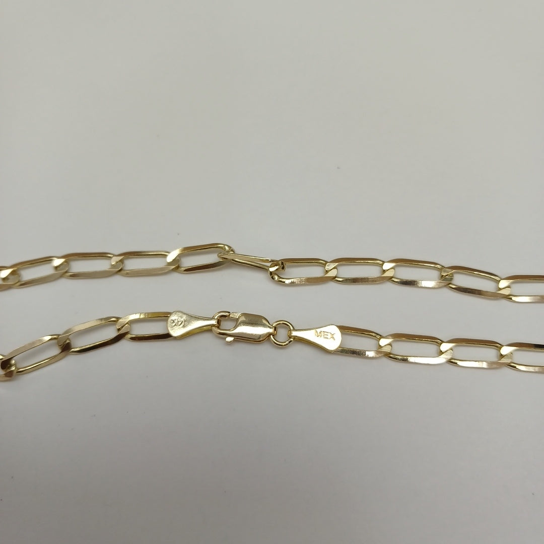 CADENA ESLABONES 14K 60 CM 10.8 GR (NUEVO)