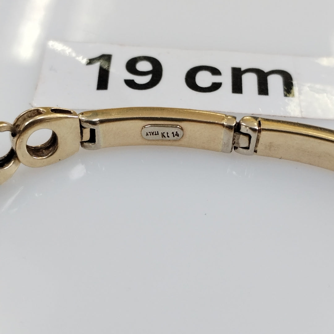 PULSERA ORO 14 K 14.9 GRMS (SEMINUEVO)