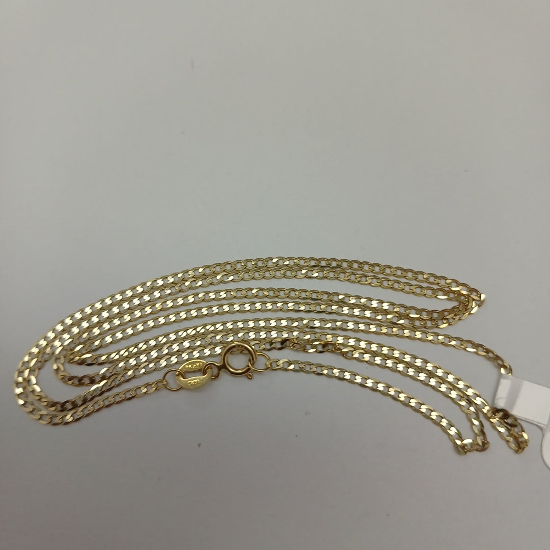 CADENAS BARBADA AMARILLA ORO 14K 2 (NUEVO)
