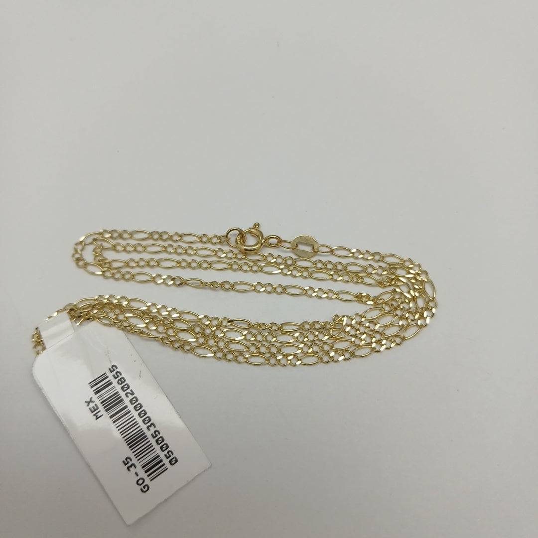 CADENA TEJIDO 3X1 14K 55 CM 2.3 GR (NUEVO)