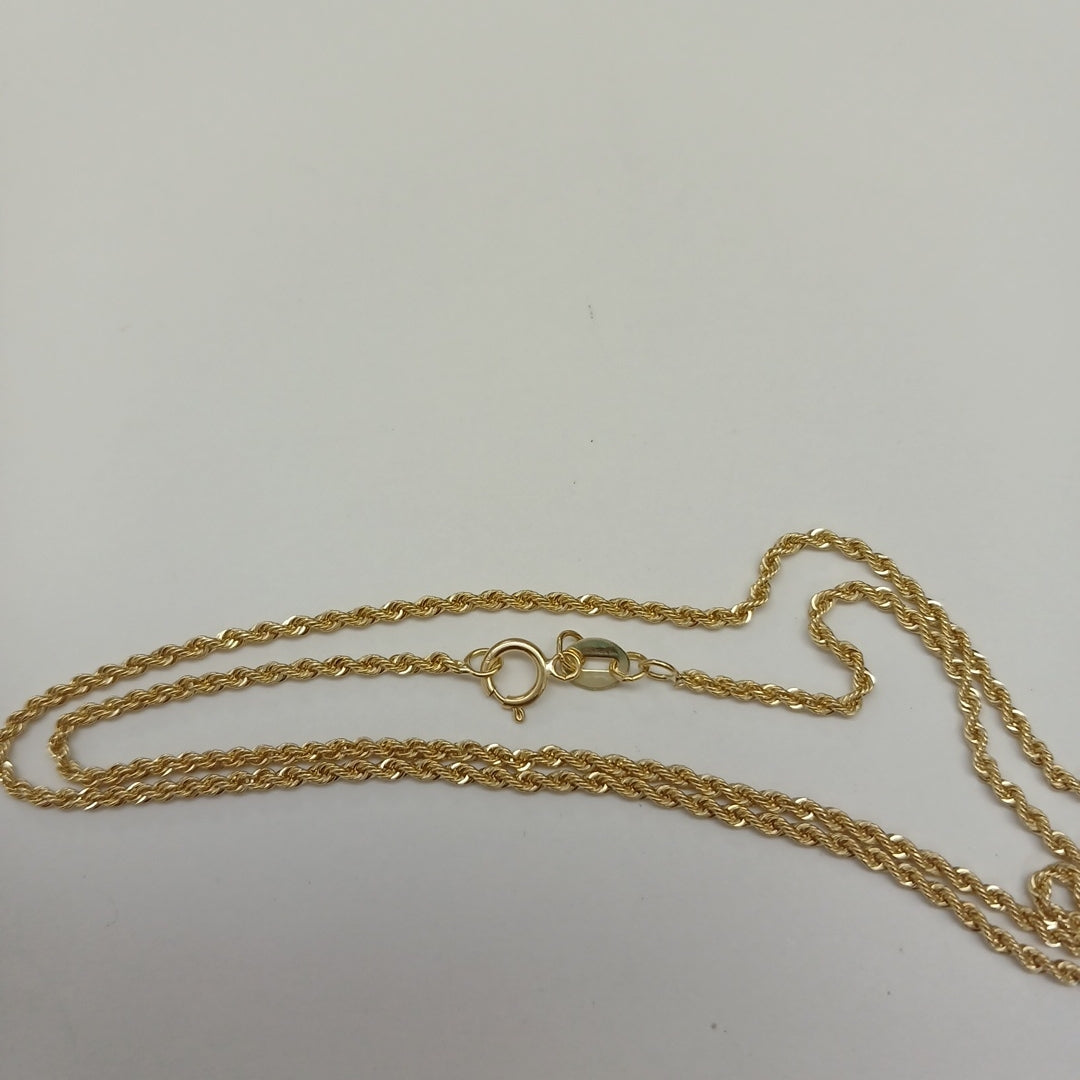 CADENA TORZAL 10K 55 CM 4.6 GR (NUEVO)
