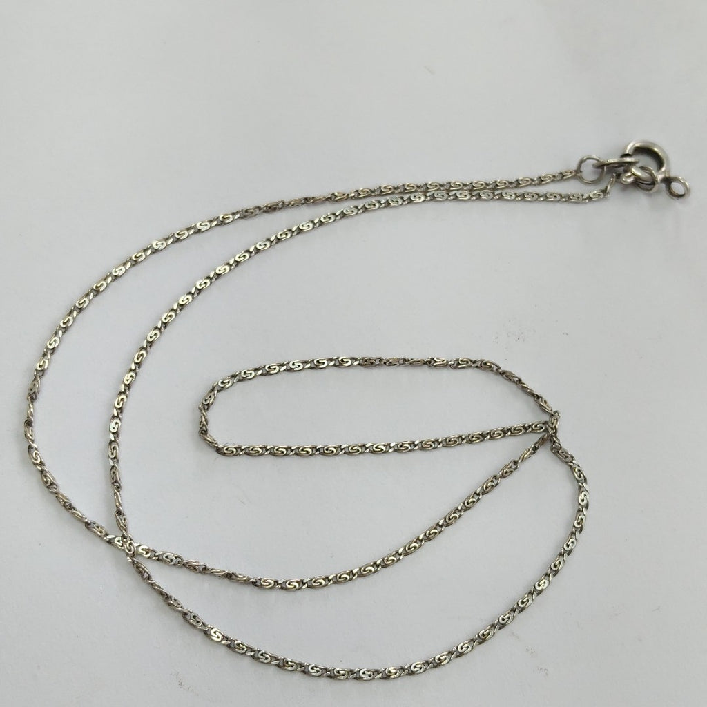 CADENA PLATA 1,60 GRMS (SEMINUEVO)
