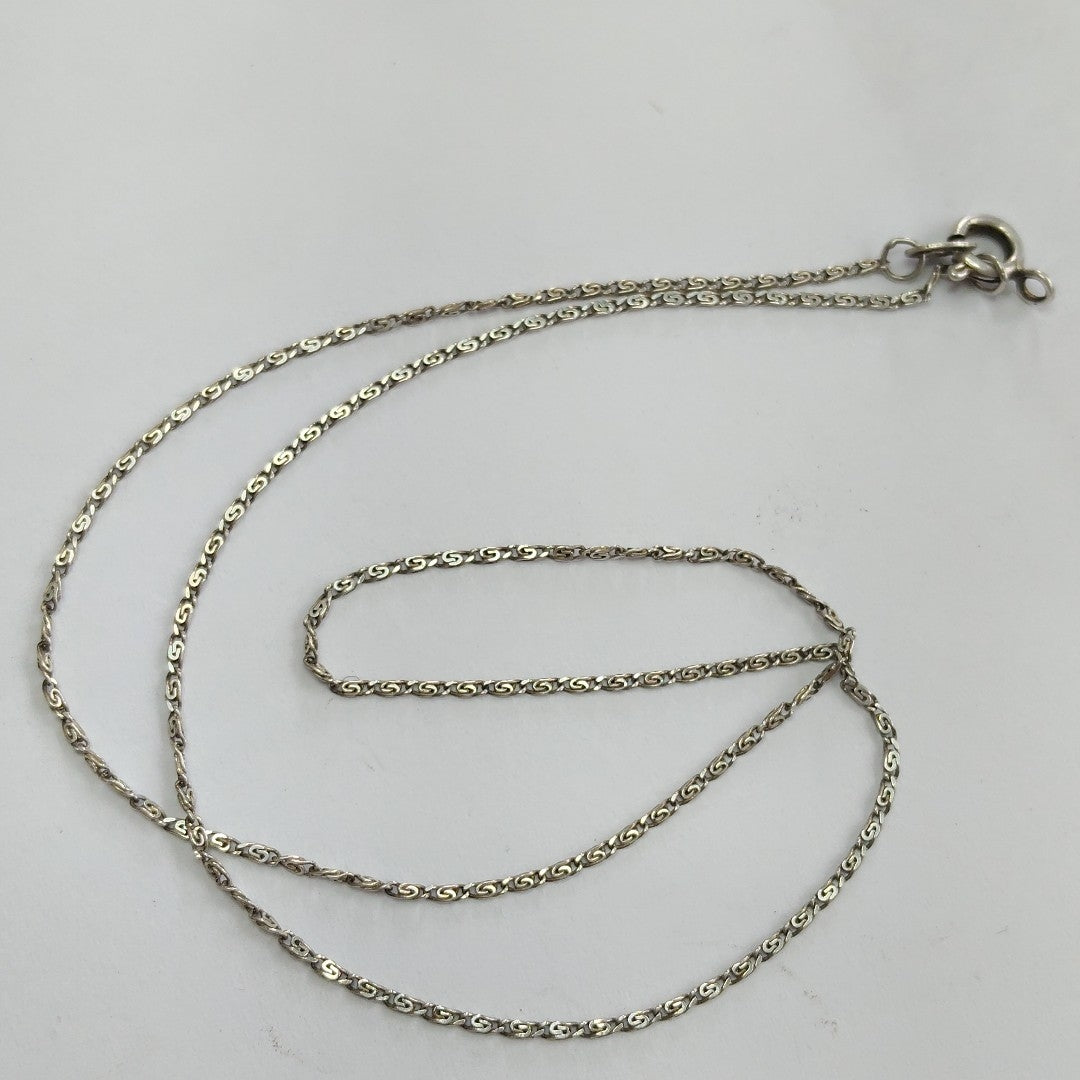 CADENA PLATA 1,60 GRMS (SEMINUEVO)