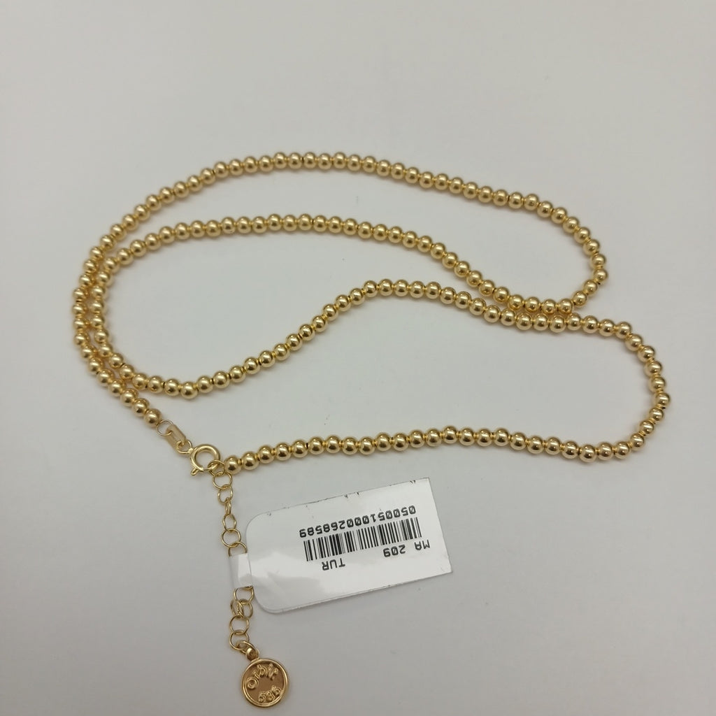 GARGANTILLAS ORO 14K 4.2 (NUEVO)