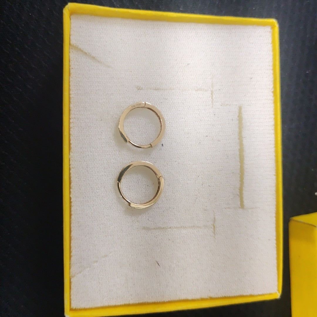 ARRACADAS PAR ORO 10 K 0.9 GRMS (SEMINUEVO)