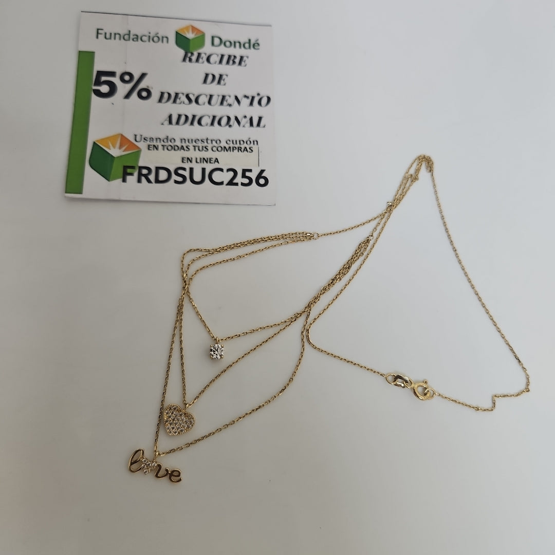 AHOGADOR ORO 14 K 3,40 GRMS (SEMINUEVO)