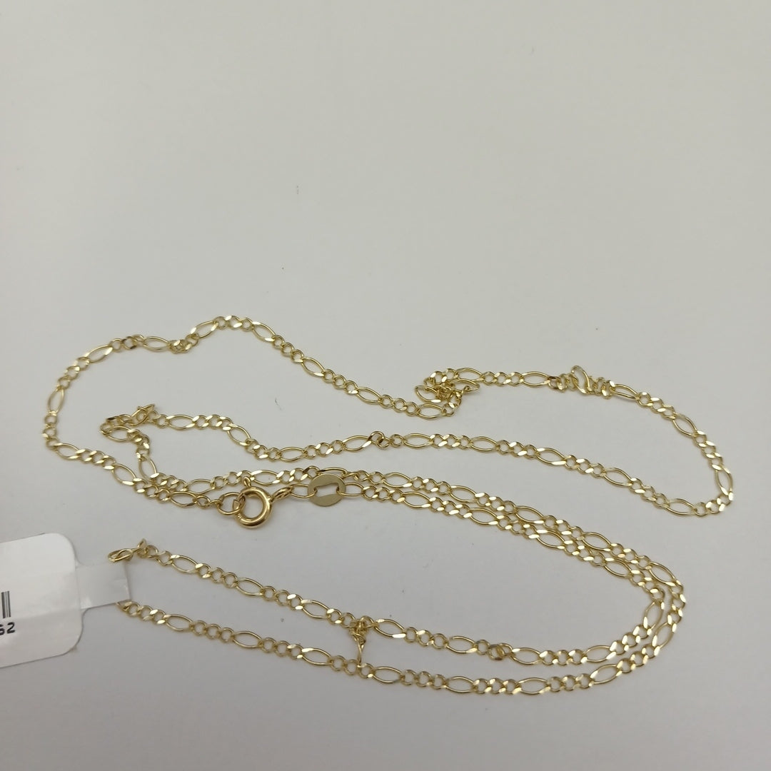 CADENA TEJIDO 3X1 14K 55 CM 2.3 GR (NUEVO)