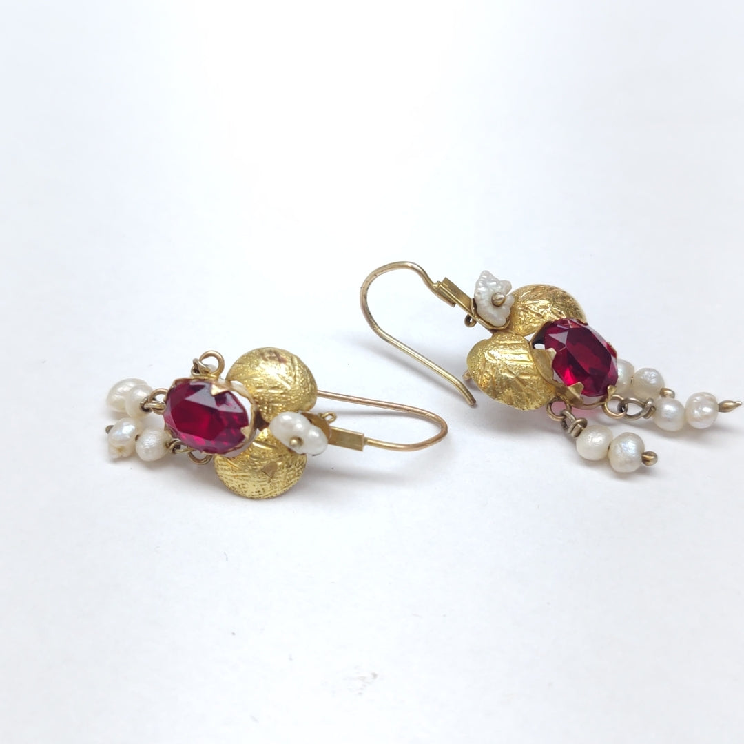 ARETES PAR ORO 10 K 3,00 GRMS (SEMINUEVO)