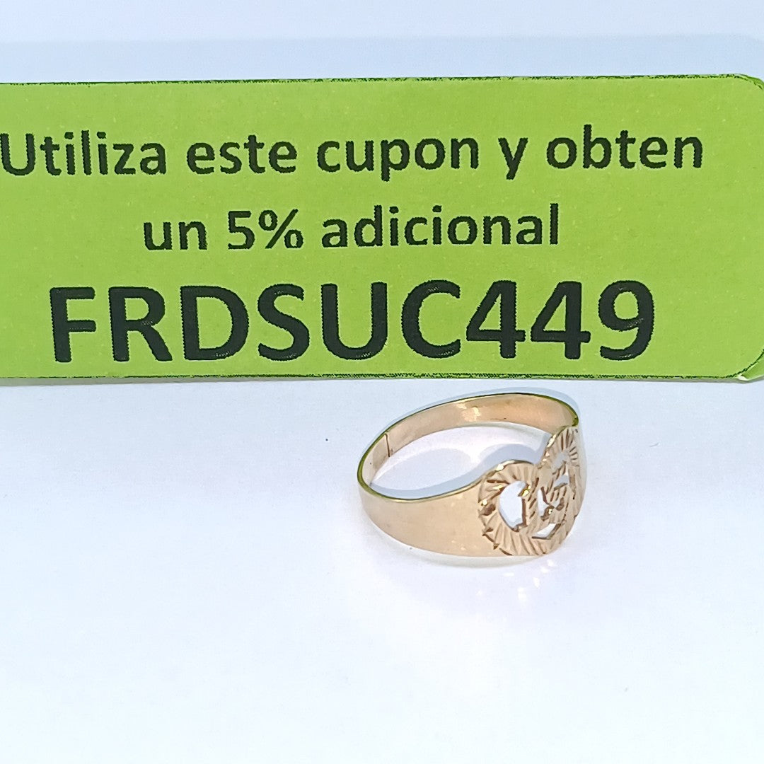 ANILLITO ORO 10 K 1.8 GRMS (SEMINUEVO)