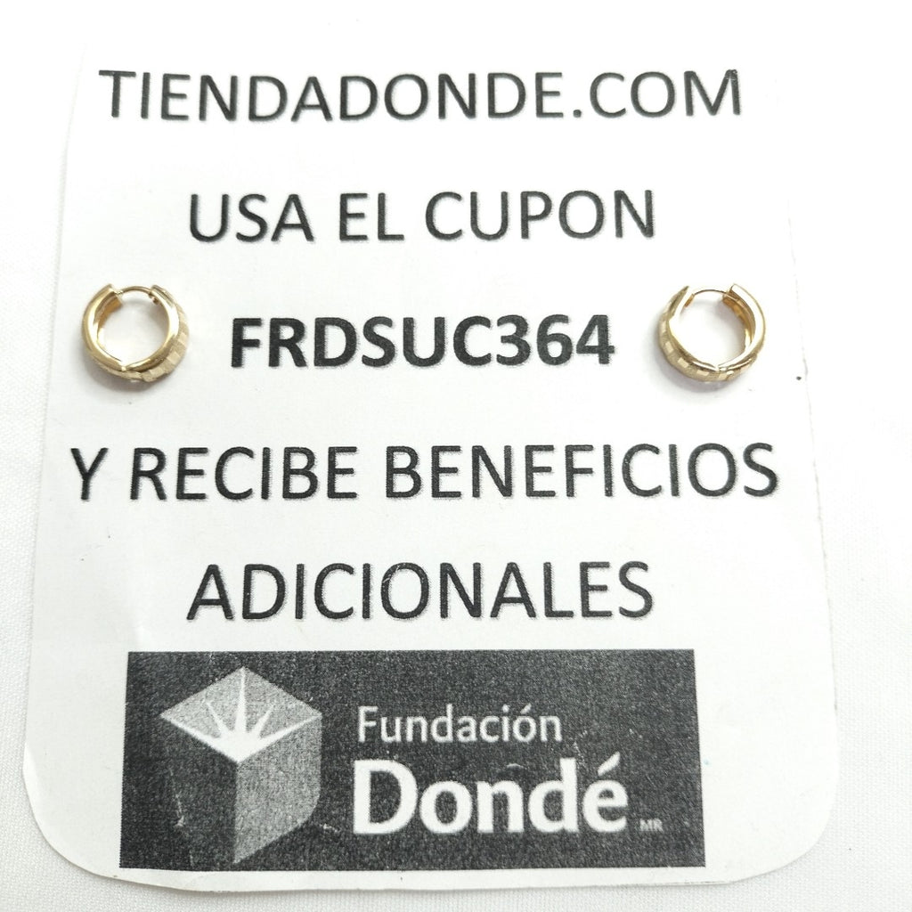 HUGGIES ORO 14K 2 (NUEVO)