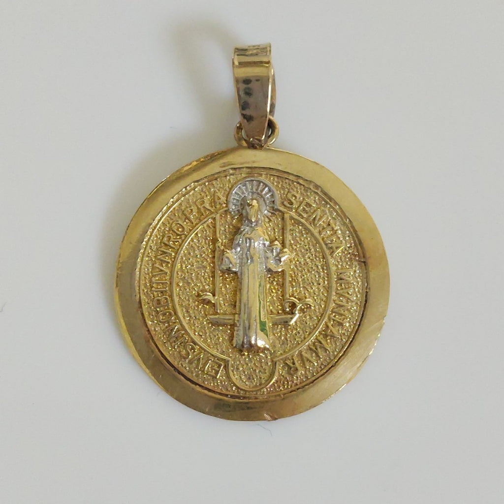 MEDALLA RELIGIOSA ORO 10 K 1.6 GRMS (SEMINUEVO)