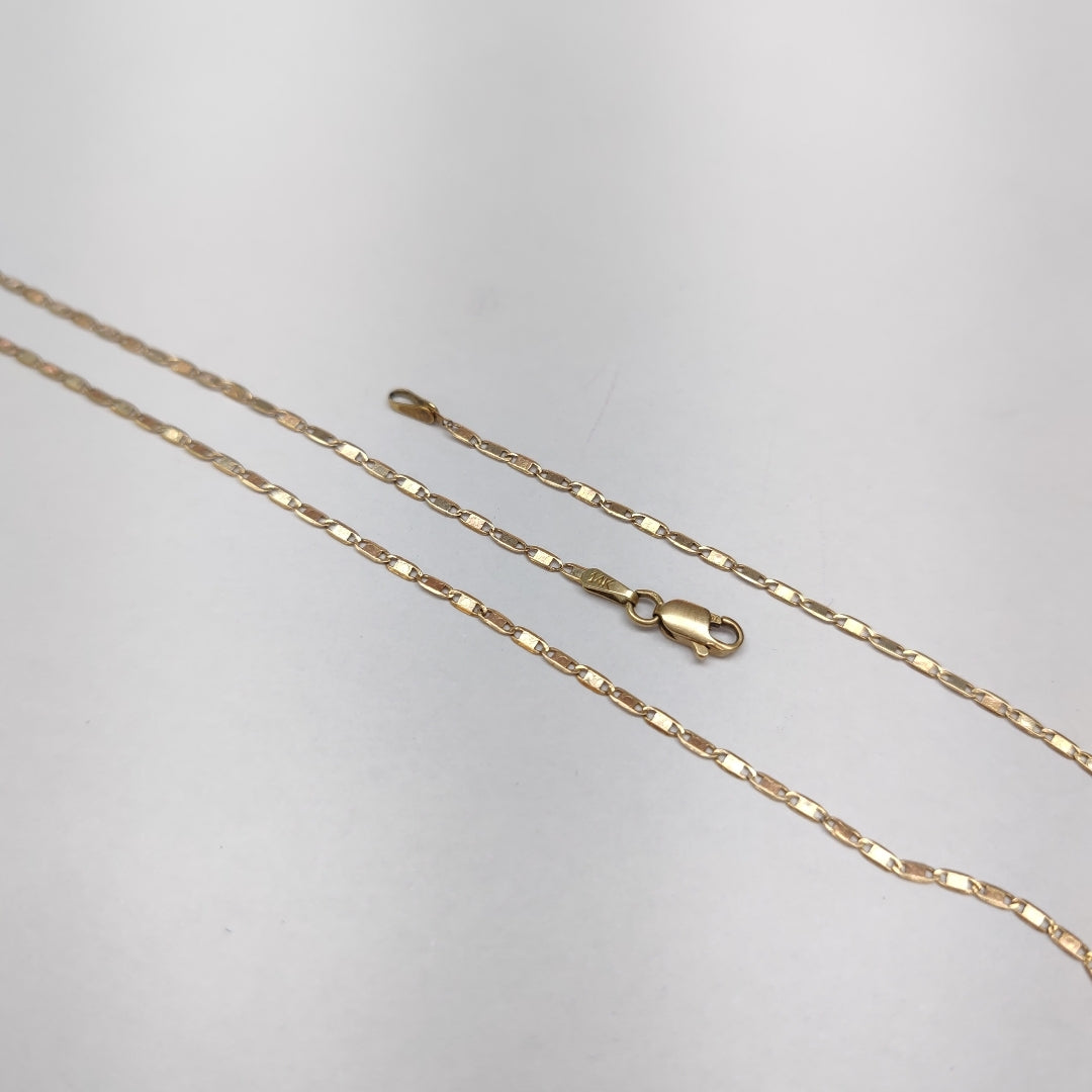 CADENA ORO 14 K 2,30 GRMS (SEMINUEVO)
