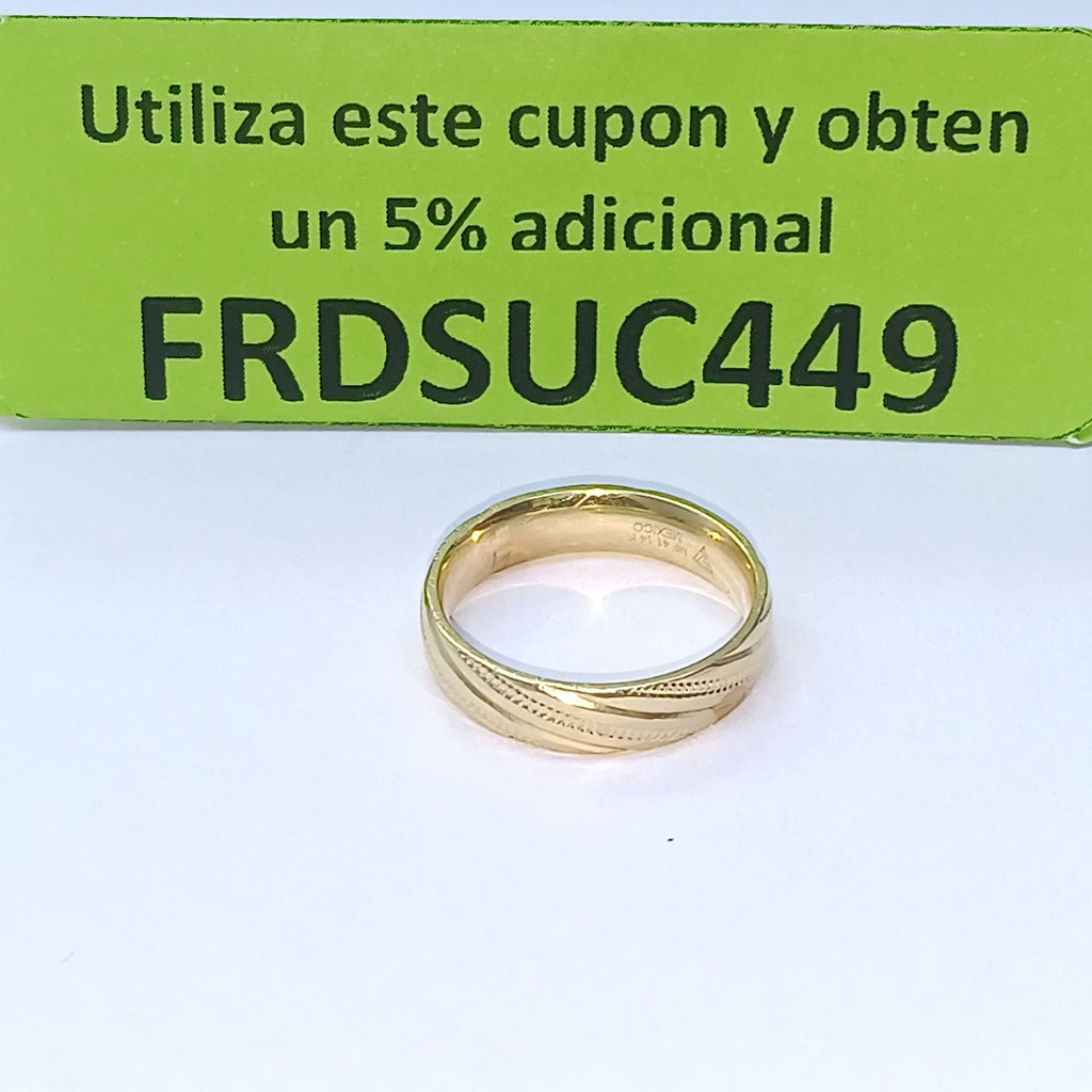 ARGOLLA ORO 8 K 2.8 GRMS (SEMINUEVO)
