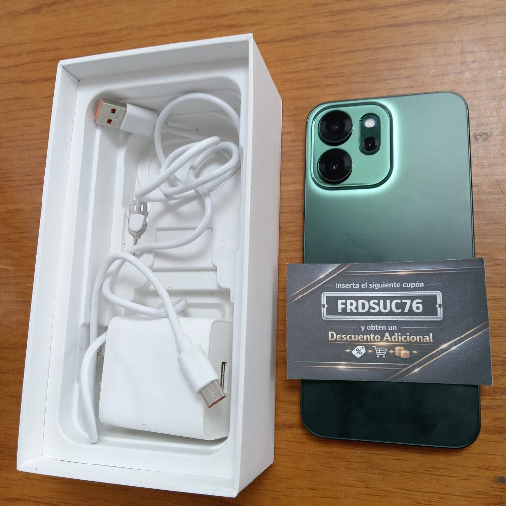 CELULAR OPPO RENO 14 F CPH2743 (2025) 256 GB 12 GB RAM (SEMINUEVO)