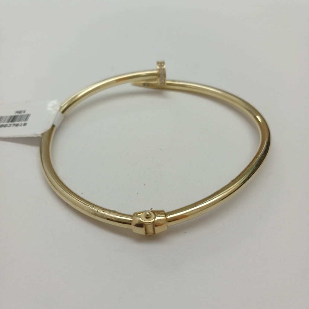 PULSERA FIG CLAVO 10K 18 CM 5.5 GR (NUEVO)