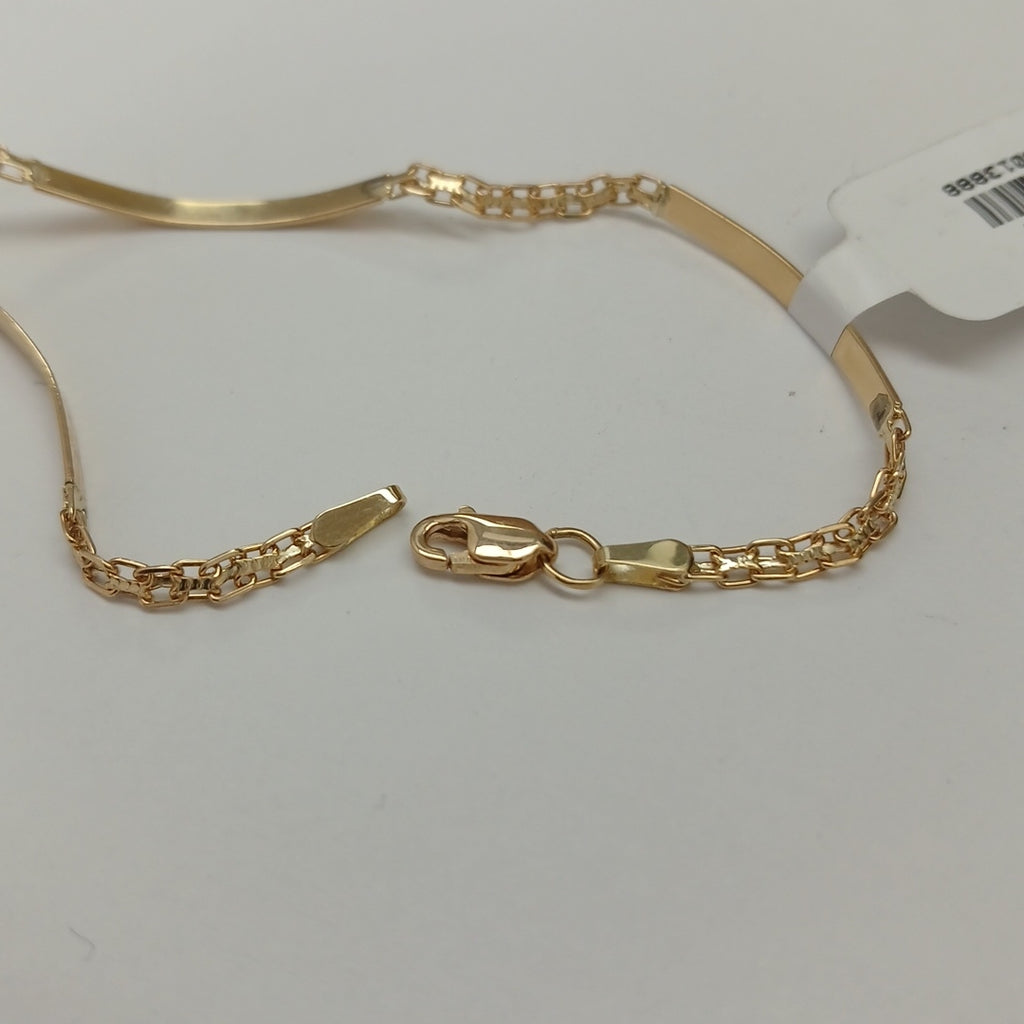 PULSERA ESPECIAL 10K 18 CM 2.5 GR (NUEVO)