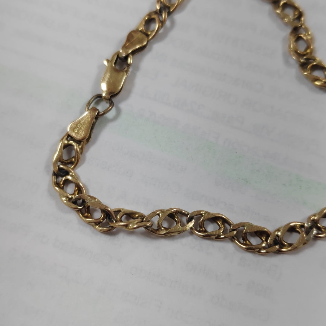 PULSERA ORO 14 K 5.6 GRMS (SEMINUEVO)