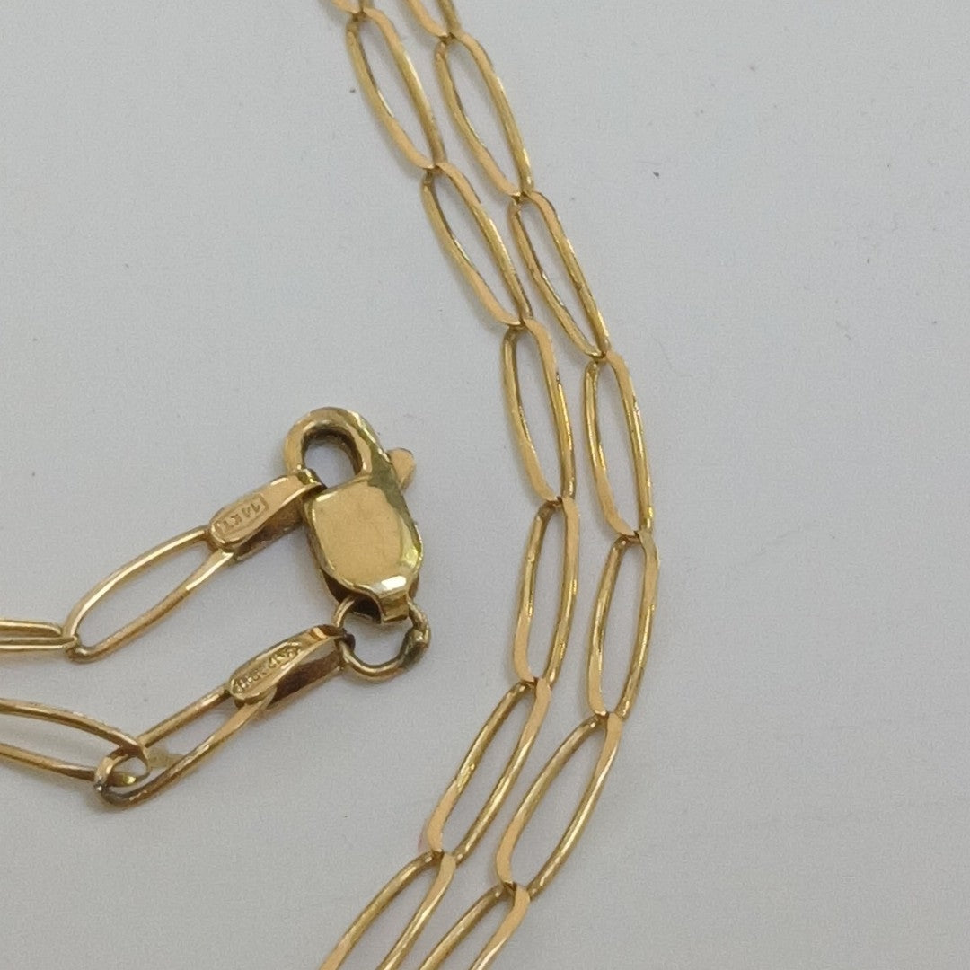 CADENA ORO 14 K 4.3 GRMS (SEMINUEVO)
