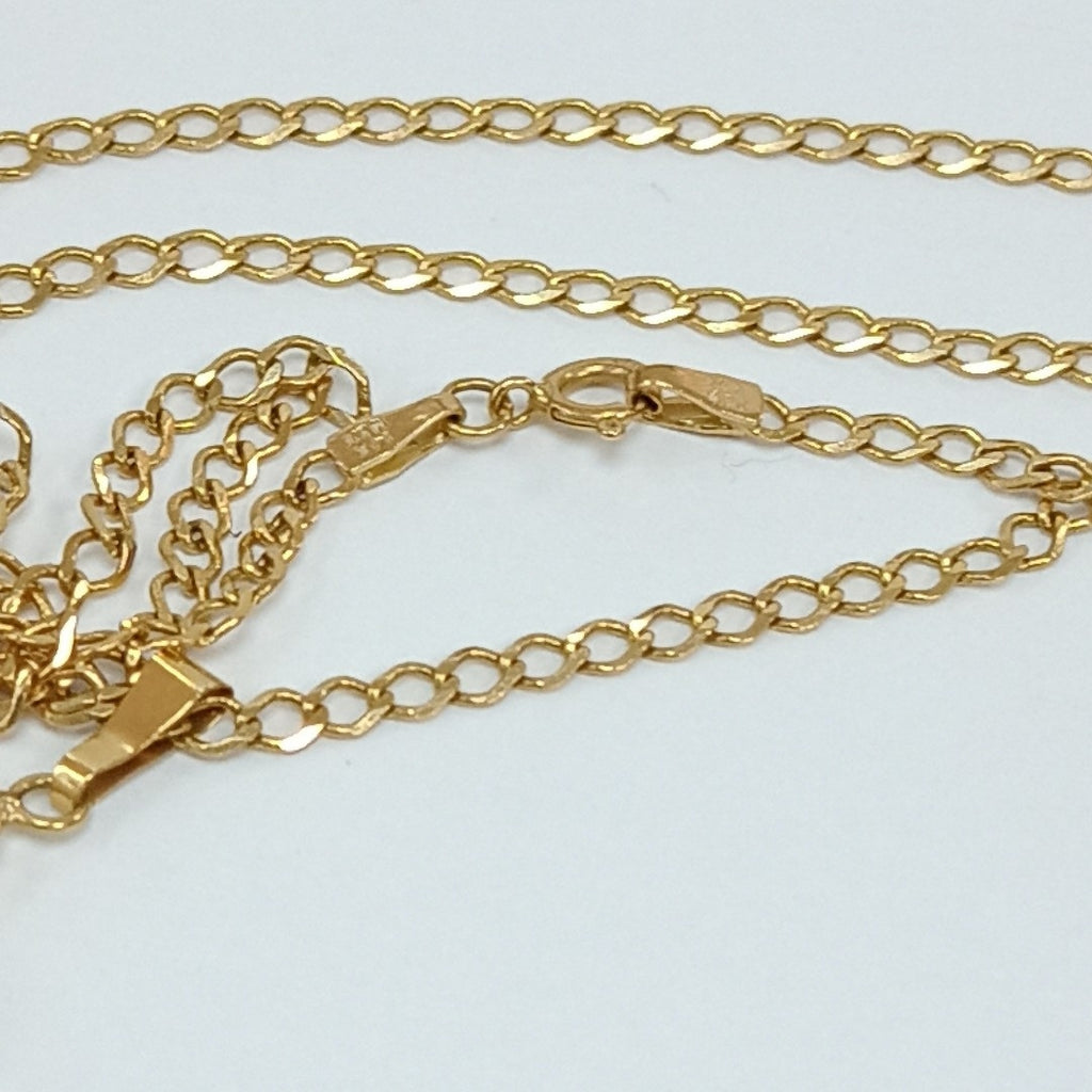 CADENA,DIJE ORO 14 K 4,30 GRMS (SEMINUEVO)