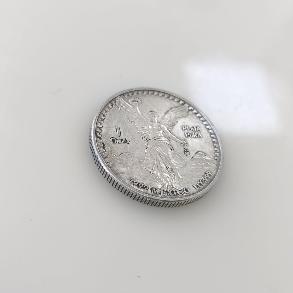 MEDALLA CONMEMORATIVA PLATA 31.1 GRMS (SEMINUEVO)