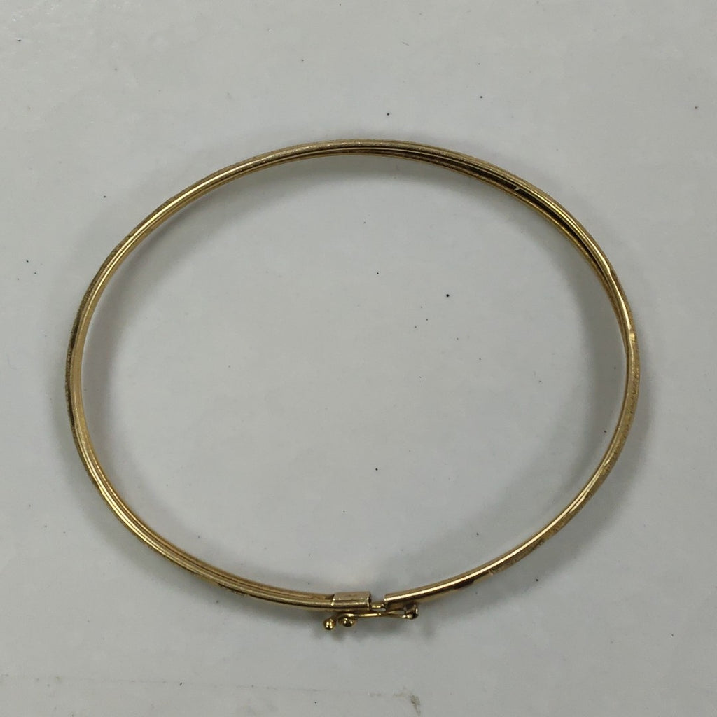 PULSERA RIGIDA ORO 14 K 3,90 GRMS (SEMINUEVO)