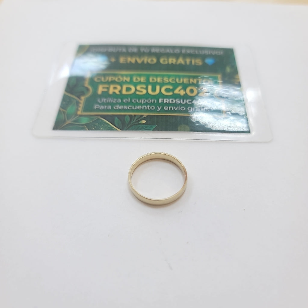 ARGOLLA ORO 10 K 2.2 GRMS (SEMINUEVO)