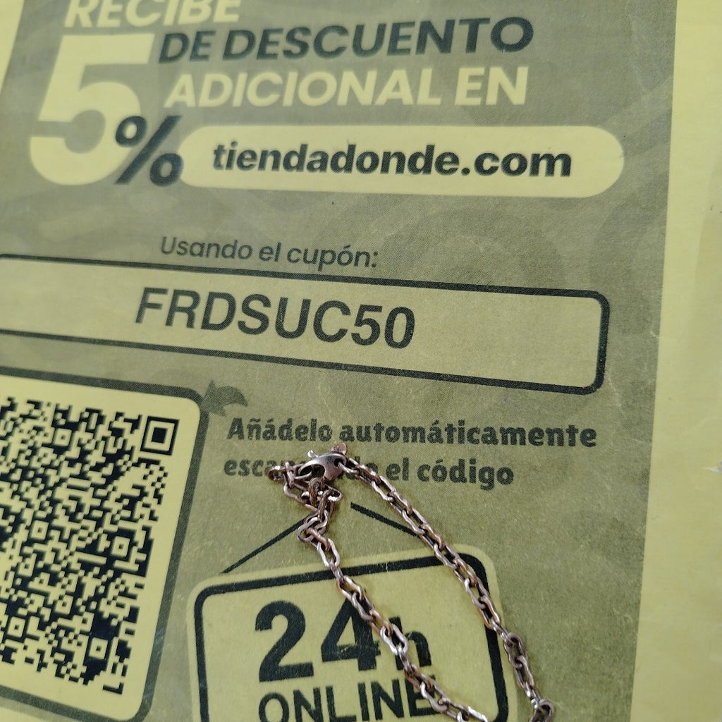 PULSERA ORO 14 K 3.2 GRMS (SEMINUEVO)
