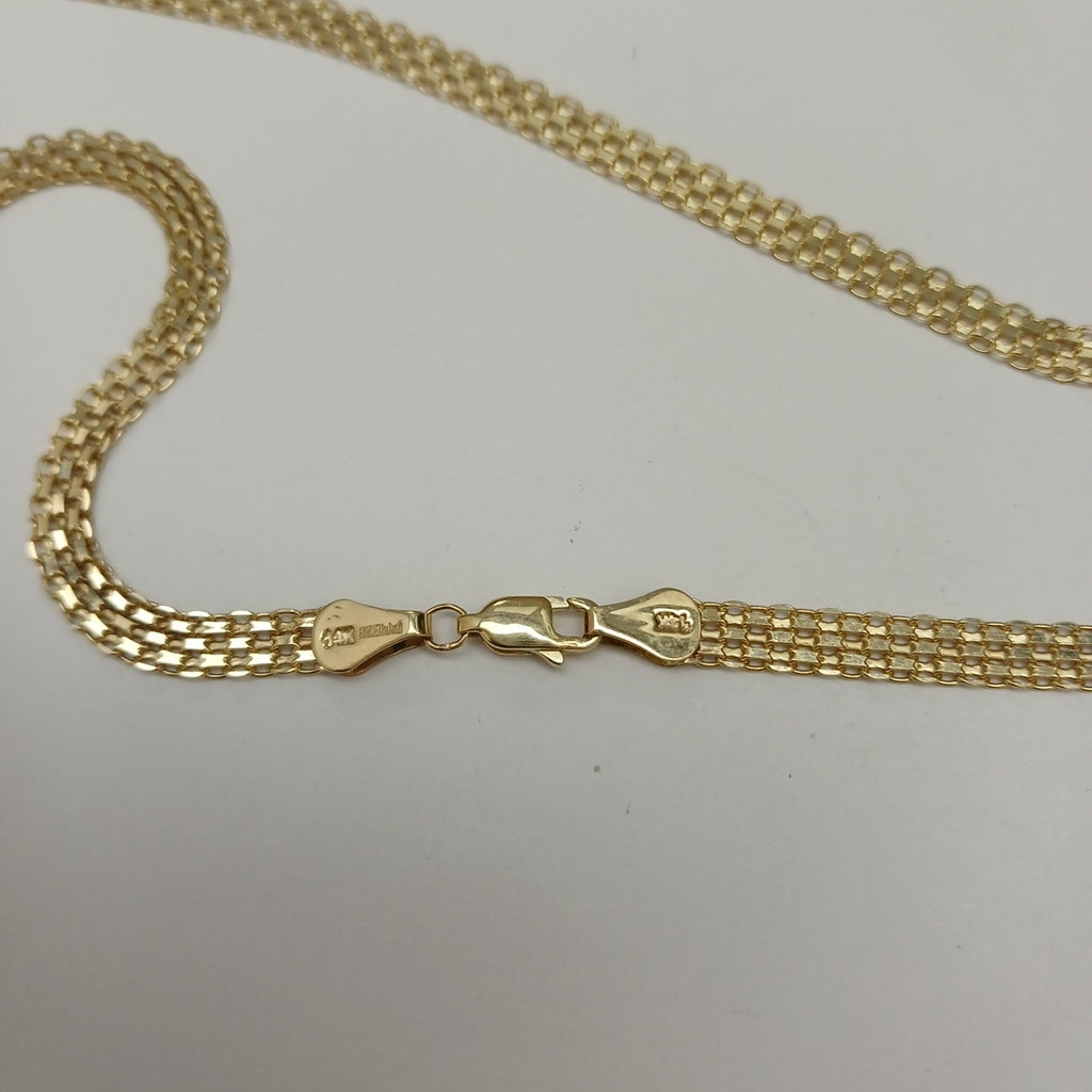 CADENA ESPECIAL 14K 50 CM 11.6 GR (NUEVO)