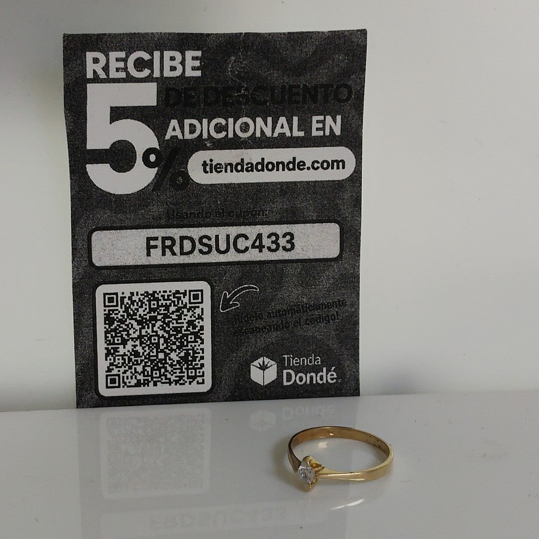 ANILLITO ORO 14 K 2 GRMS (SEMINUEVO)